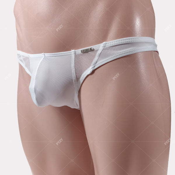 PIXY BULGE POUCH BIKINI UNDERWEAR- MARINE NATIONAL