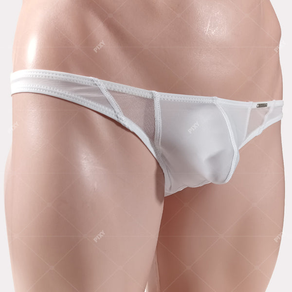 PIXY BULGE POUCH BIKINI UNDERWEAR- MARINE NATIONAL