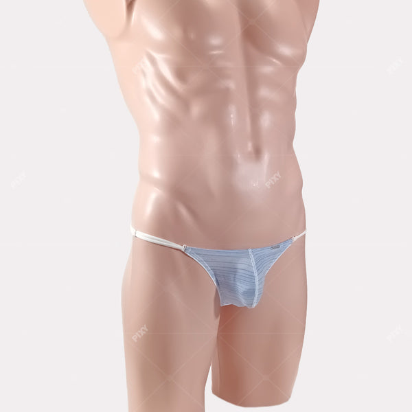 PIXY POUCH THONGS UNDERWEAR-MARINE NATIONAL
