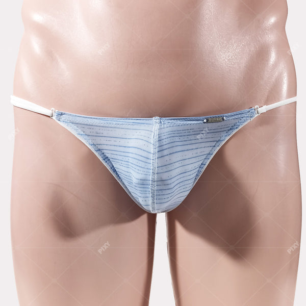 PIXY POUCH THONGS UNDERWEAR-MARINE NATIONAL