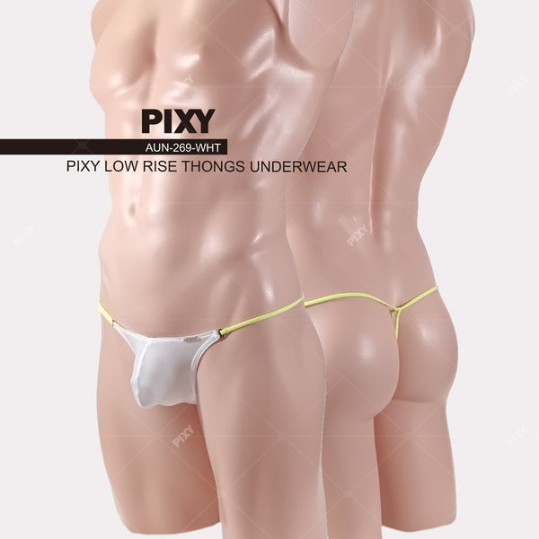 PIXY POUCH THONGS UNDERWEAR-MARINE NATIONAL