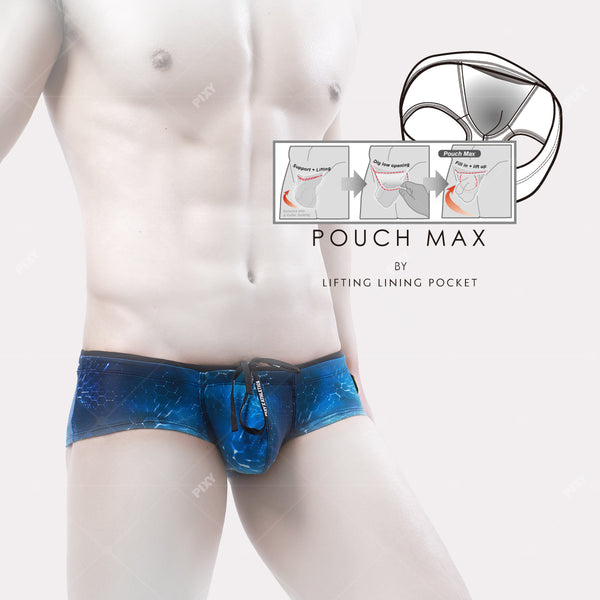 PIXY POUCH MAX U-POUCH TRUNKS-DENIM LOVE