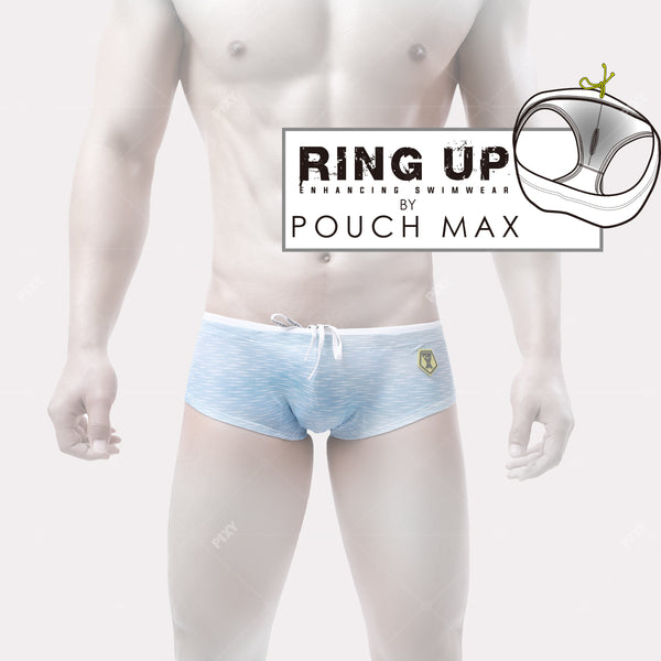 PIXY POUCH MAX SQUARE TRUNKS-OCEAN