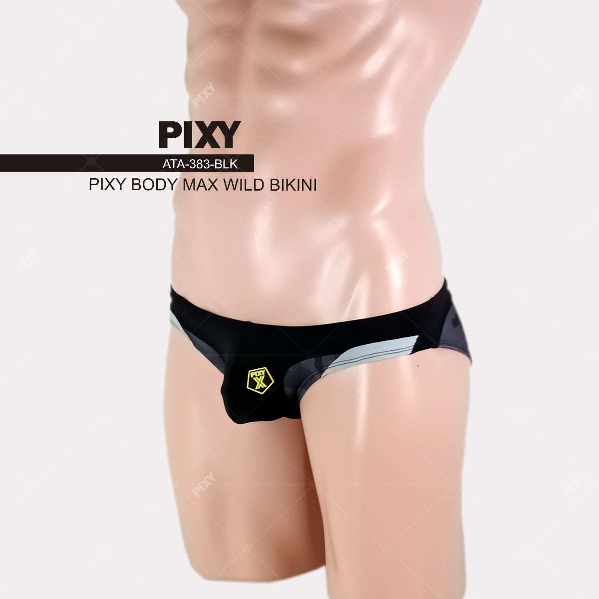 PIXY LOW RISE WILD MAX BIKINI-CAMO