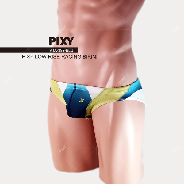 PIXY LOW-RISE RACING BIKINI SWIMWEAR