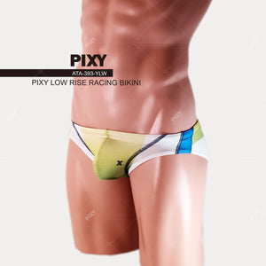 PIXY LOW-RISE RACING BIKINI SWIMWEAR