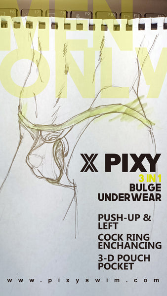 PIXY 3 in 1 ENCHANCING BIKINI- UNDERWEAR