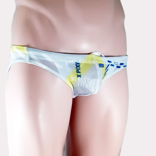 PIXY LOW RISE SHEER POUCH BIKINI-SUMMER