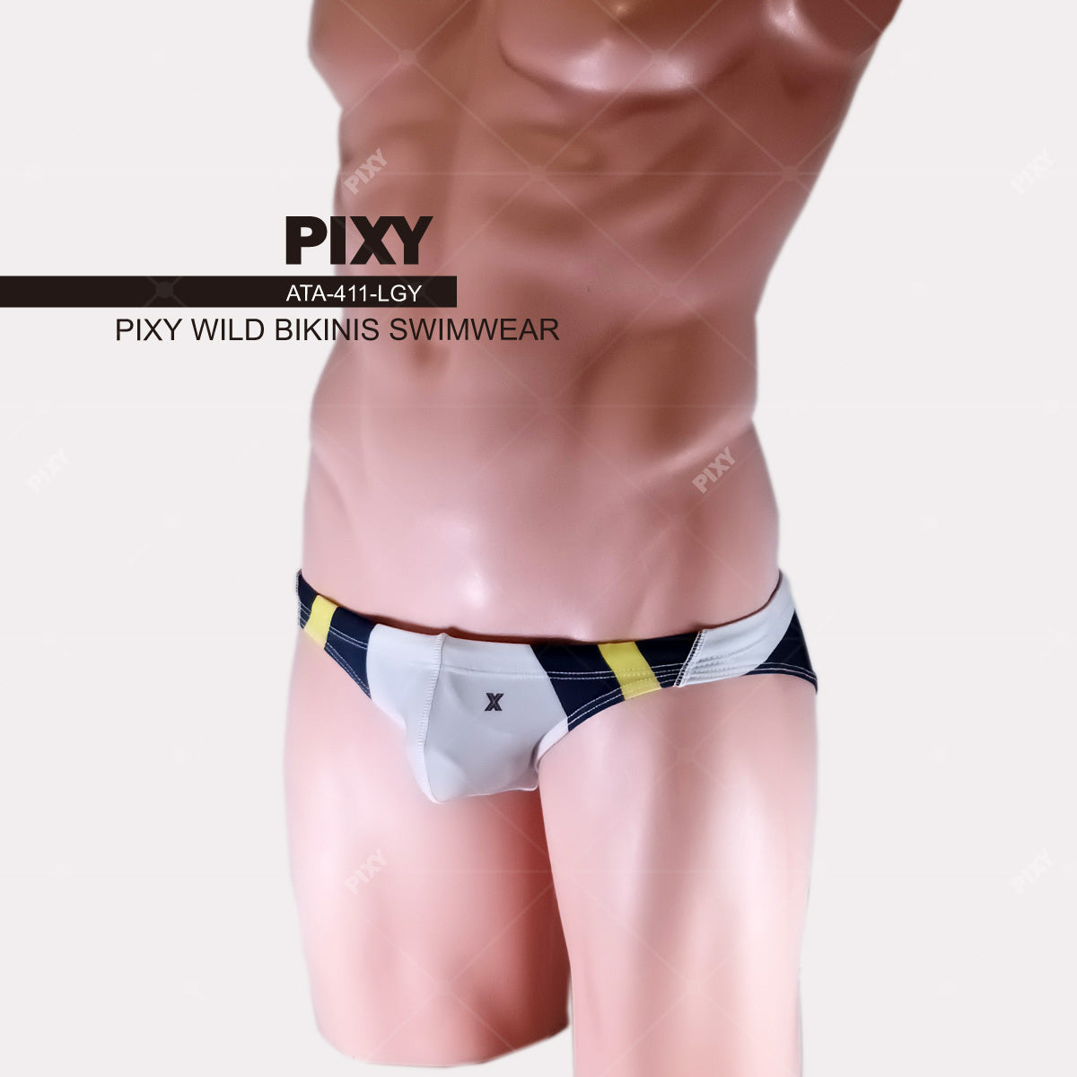 PIXY LOW RISE WILD MAX BIKINI-COLLEGE