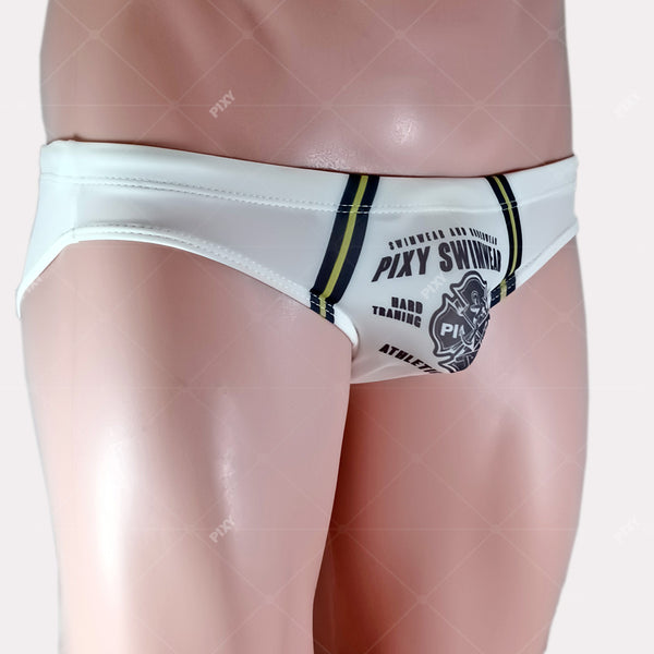 PIXY LOW RISE RACING BIKINI-COLLEGE