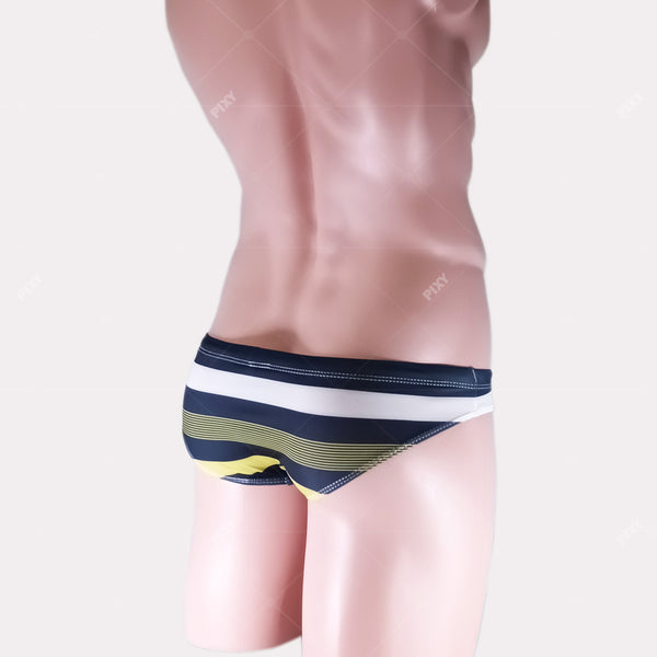 PIXY LOW RISE RACING BIKINI-MARINE