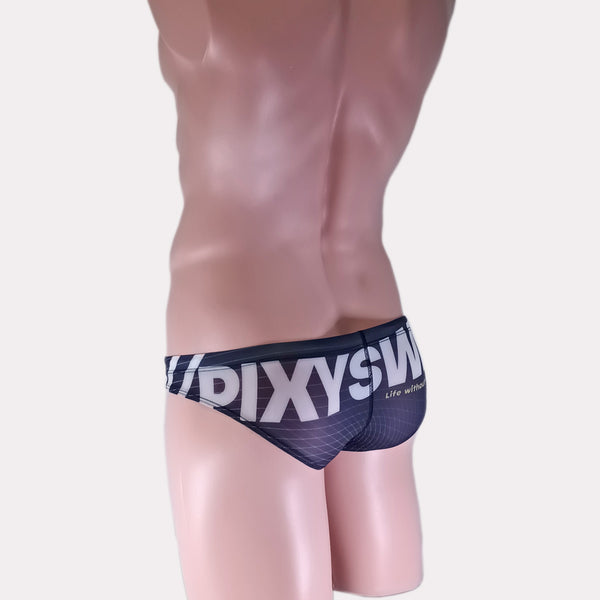PIXY LOW RISE SHEER POUCH BIKINI-SUMMER