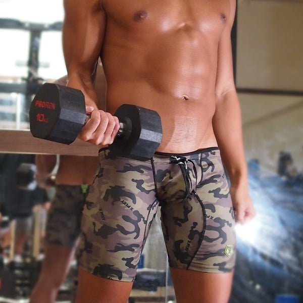 PIXY SWIM GYM GEAR-CAMOUFLAGE