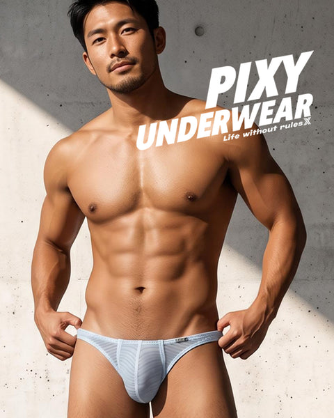 PIXY POUCH BIKINIS UNDERWEAR- MARINE NATIONAL
