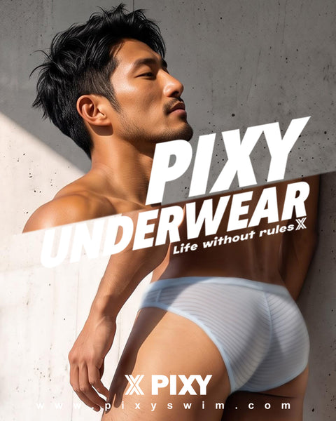 PIXY POUCH BIKINIS UNDERWEAR- MARINE NATIONAL