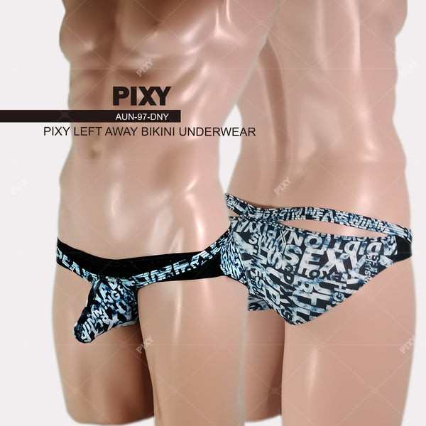 PIXY LIFT AWAY  BIKINI UNDERWEAR-BLUE