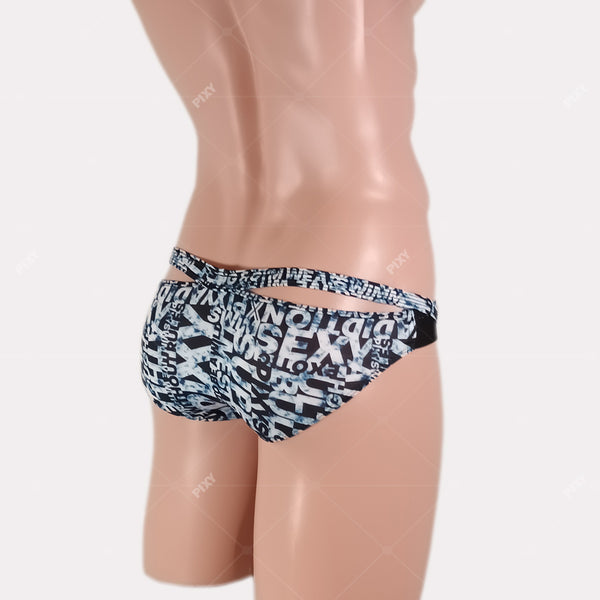 PIXY  LIFT AWAY  BIKINI UNDERWEAR-BLUE