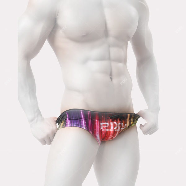 PIXY LOW RISE RACING BRIEFS-STAR DREAM