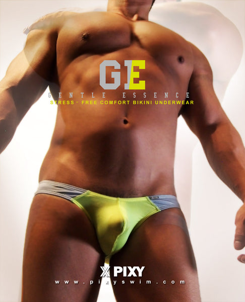 PIXY STRESS FREE BULGE POUCH UNDERWEAR- SHEER MAX