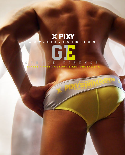 PIXY STRESS FREE BULGE POUCH UNDERWEAR- SHEER MAX