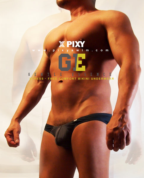 PIXY STRESS FREE BULGE POUCH UNDERWEAR- SHEER MAX