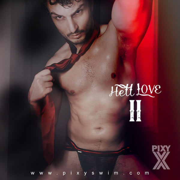 PIXY MESH X-JOCK STRAP UNDERWEAR  - HELL LOVE 2