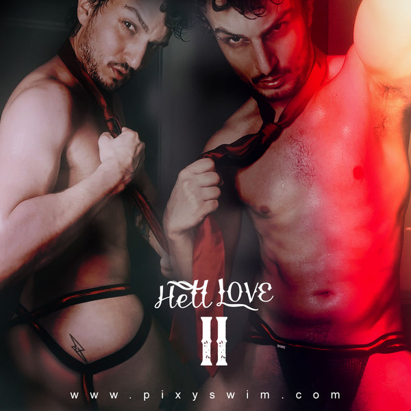 PIXY MESH X-JOCK STRAP UNDERWEAR  - HELL LOVE 2