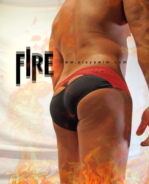 PIXY UNDERWEAR 2 PACK -FIRE 2