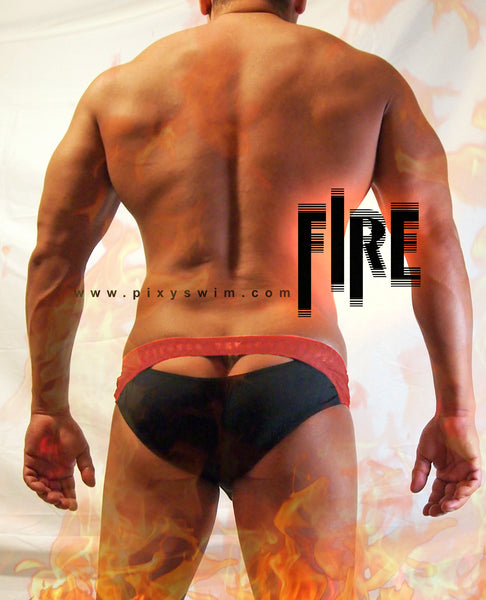 PIXY UNDERWEAR 2 PACK -FIRE 2