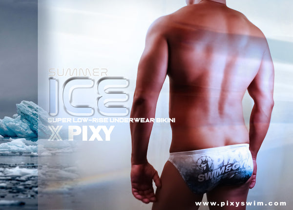 PIXY LOW RISE BIKINI UNDERWEAR-ICE