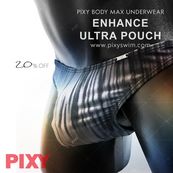 PIXY UNDERWEAR MEGA PACK OF 6- BLACK