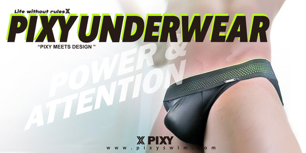 PIXY  COZY U-POUCH BIKINI UNDERWEAR- POWER