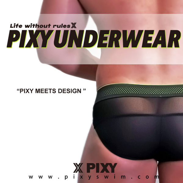 PIXY  COZY U-POUCH BIKINI UNDERWEAR- POWER
