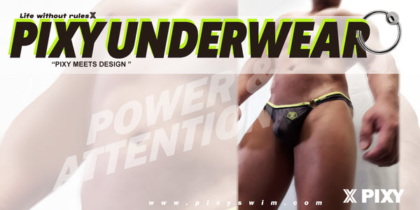 PIXY POUCH BIKINI UNDERWEAR- POWER