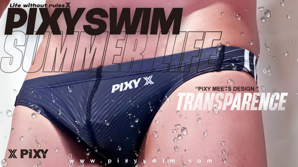 PIXY LOW RISE SHEER POUCH BIKINI-SUMMER
