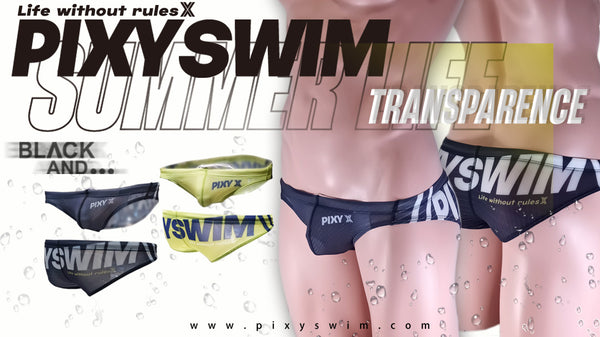 PIXY LOW RISE SHEER POUCH BIKINI-SUMMER