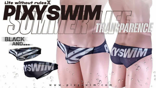PIXY LOW RISE SHEER POUCH BIKINI-SUMMER