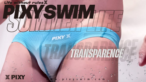PIXY LOW RISE SHEER POUCH BIKINI-SUMMER