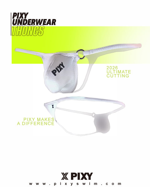 PIXY POUCH LEFT FORWARD THONG- BODY MAX