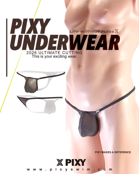 PIXY LOW RISE THONGS UNDERWEAR- BODY MAX