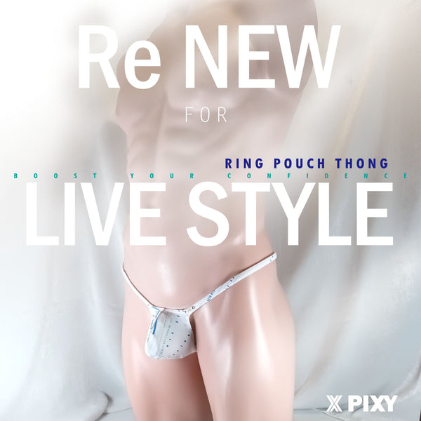 PIXY BULGE POUCH THONGS  UNDERWEAR-Re NEW LIVE