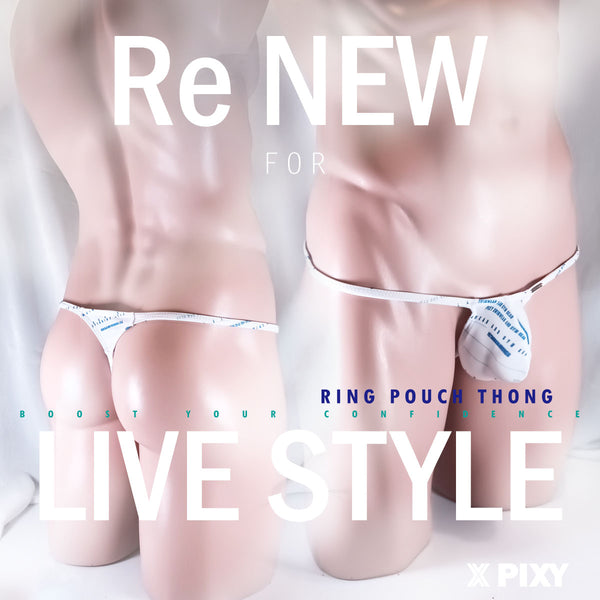 PIXY BULGE POUCH THONGS  UNDERWEAR-Re NEW LIVE