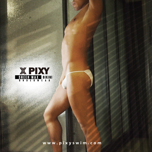 PIXY MINI BIKINI- YELLOW UNDERWEAR-SHEER MAX