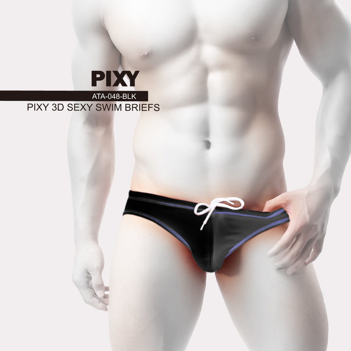 PIXY 3-D SEXY SWIMMING BRIEFS