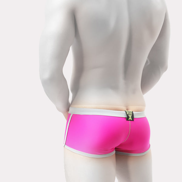 PIXY POUCH SWIM TRUNKS ⁠- PINK