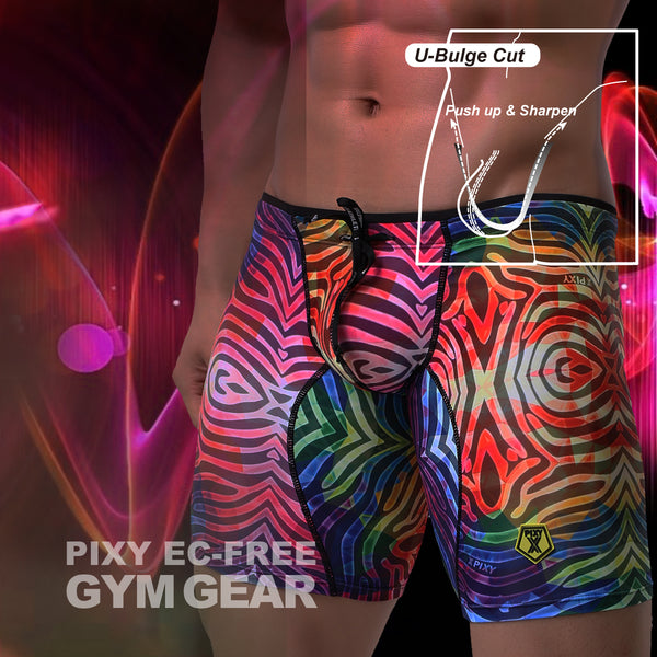 PIXY SWIM GYM GEAR-RAINBOW