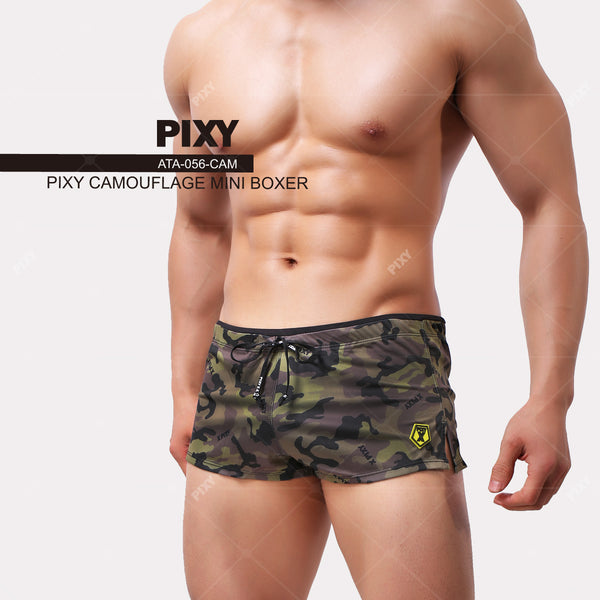 PIXY EC-FREE MINI BOXERS-CAMOUFLAGE