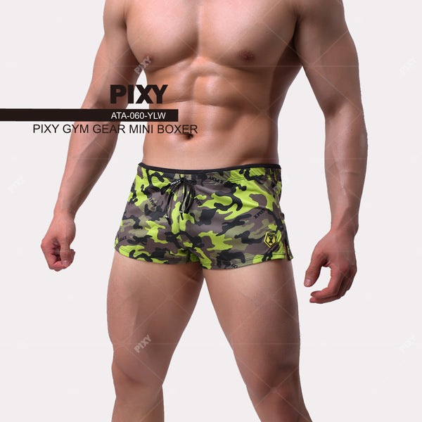 PIXY EC-FREE MINI BOXERS-CAMOUFLAGE