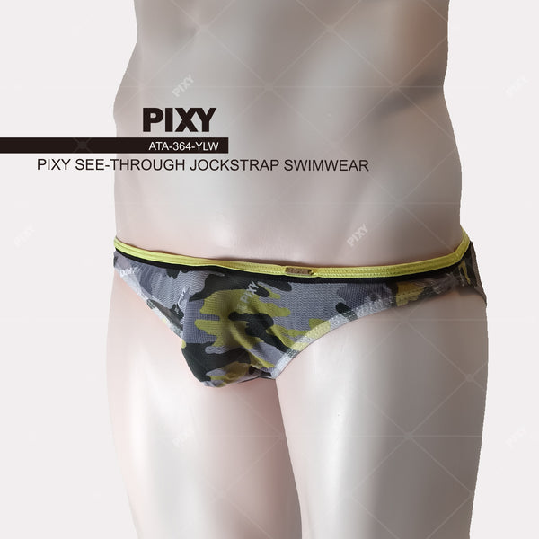 PIXY BODY SEE THROUGH 2-in-1  WILD BIKINI- STOP WAR