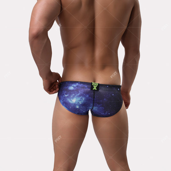 PIXY LOW RISE RACING BRIEFS-STAR DREAM